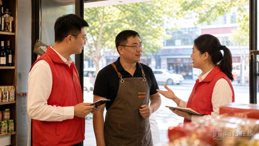 志愿者还向店主发放金融知识折页,讲解电信网络诈骗和虚假收款骗局等
