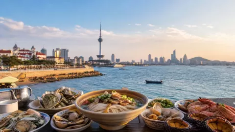 烟台旅游怎么吃出本地味，从蓬莱小面到夜宵烧烤（烟台味道）