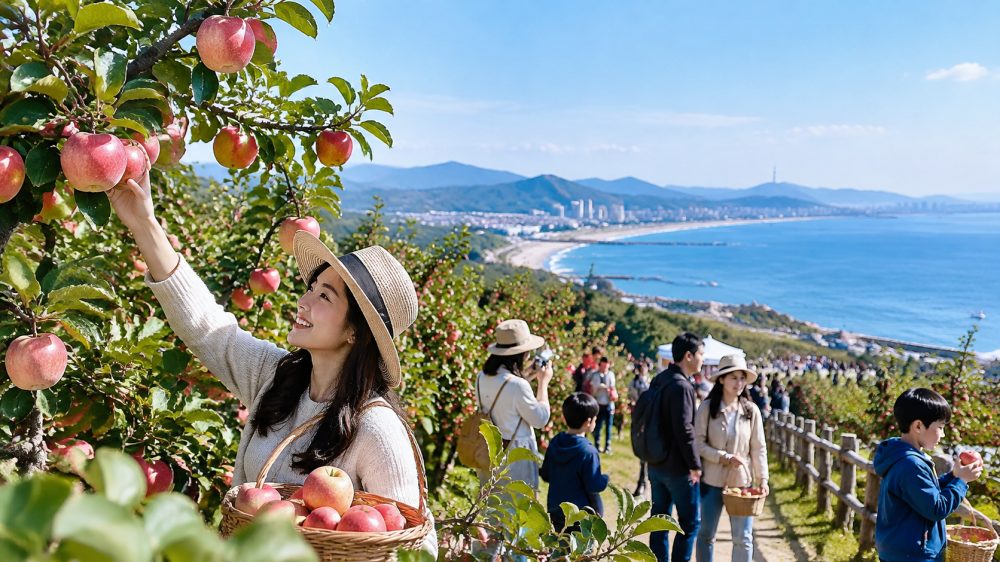 烟台苹果采摘节怎么报名，先看看往年的报名路子