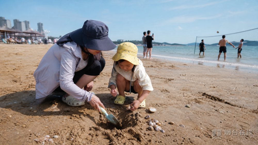 烟台赶海常被问到的,是“去哪儿能收获多”