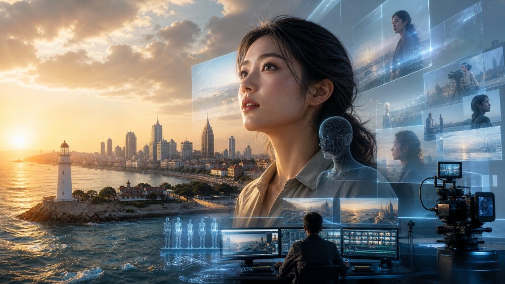 AI 视频广告与短剧制作 海报